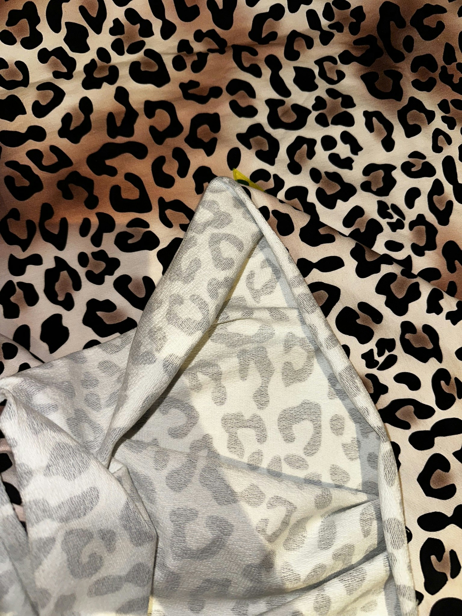 Leopard College French Terry