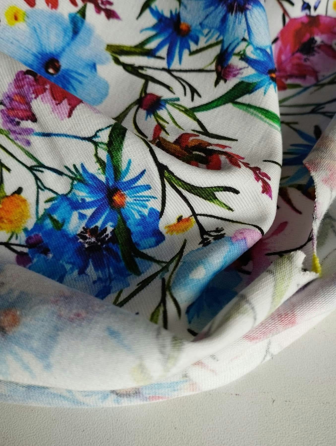 Äng Blommor Single Jersey OUTLET