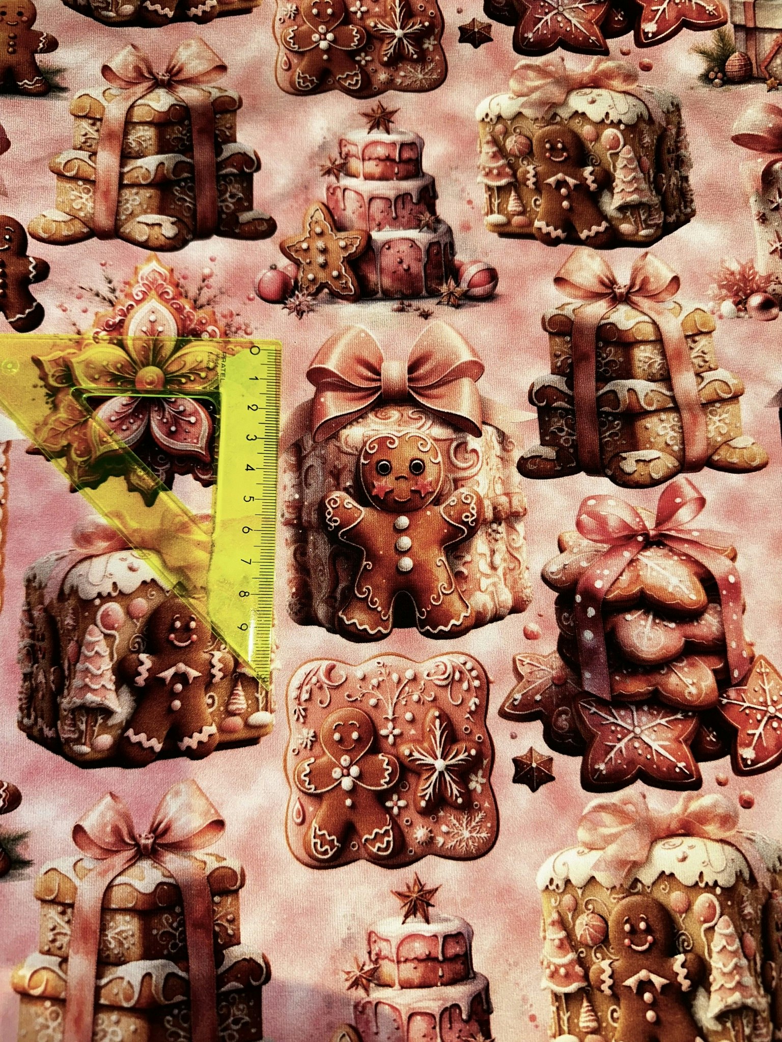 Pepparkakor Jul Single Jersey
