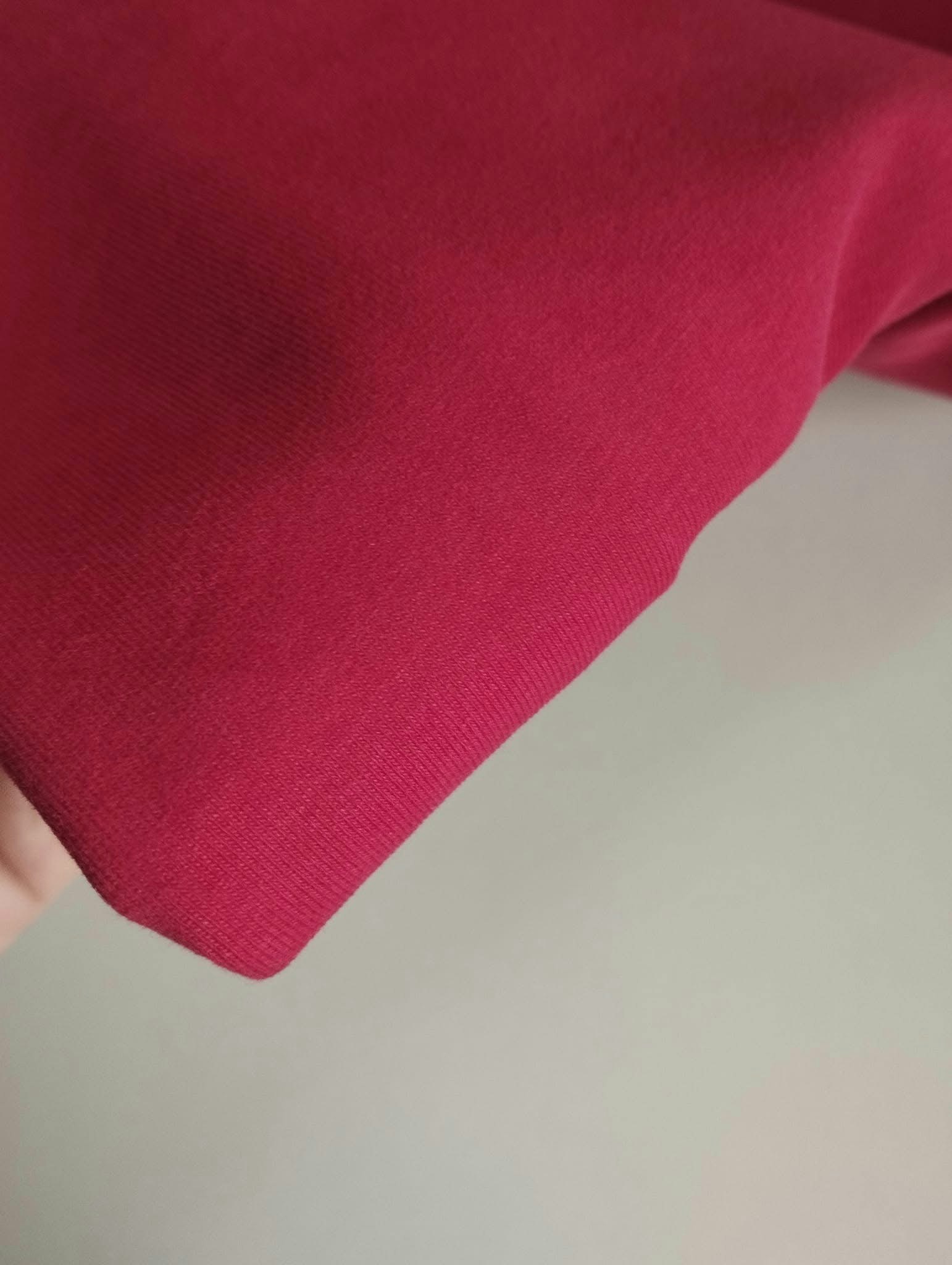 Röd Single Jersey  OUTLET