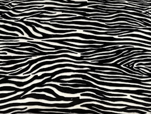 Zebra Velour Supersoft