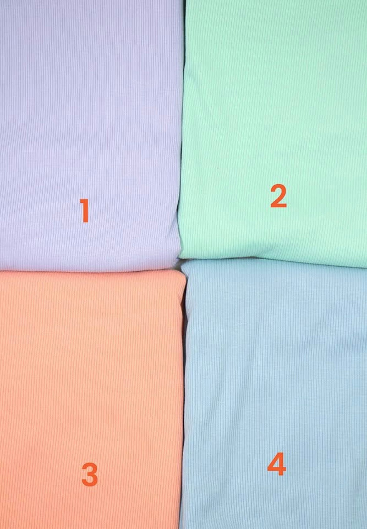 Ribbad Jersey 4 olika  OUTLET