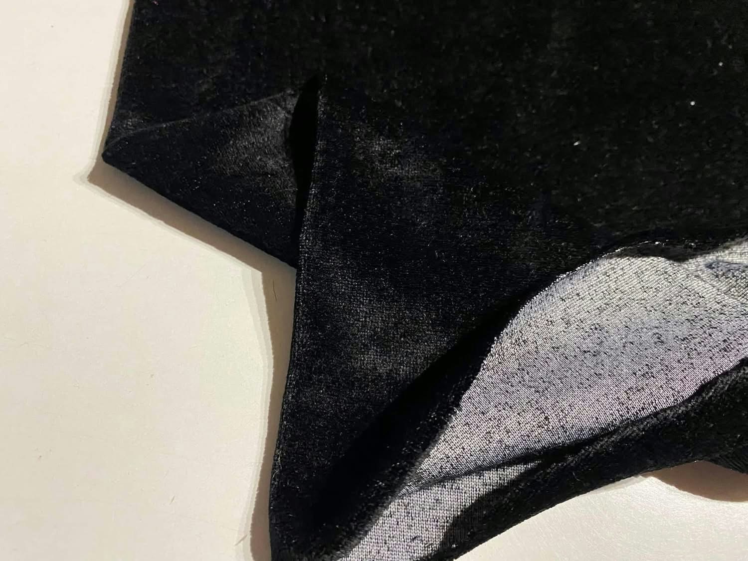 Velour Svart  OUTLET