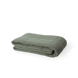 Sängöverkast grön 240x260 cm, Sika Design