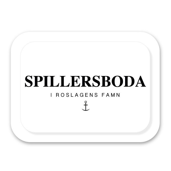 Bricka - Spillersboda