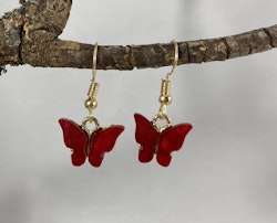 Fjärilar röd