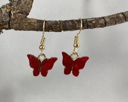 Fjärilar röd