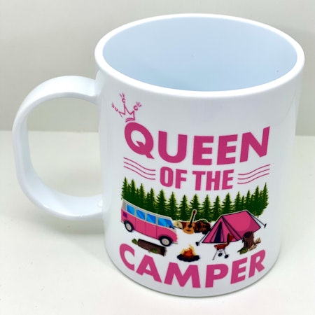 Mugg Queen of camping