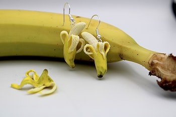 Bananer örhängen