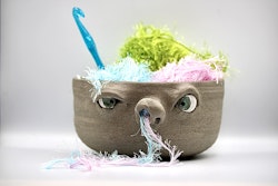 Garnskål
