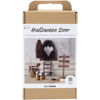 Halloweendörr DIY