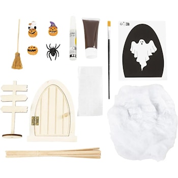 Halloweendörr DIY