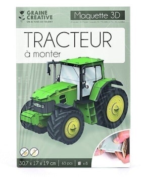 Traktor modellpussel