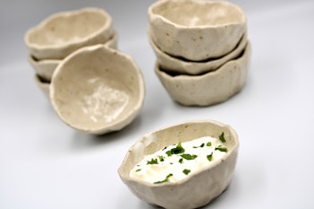 Liten tummad dippskål