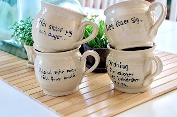 Mugg med egen text