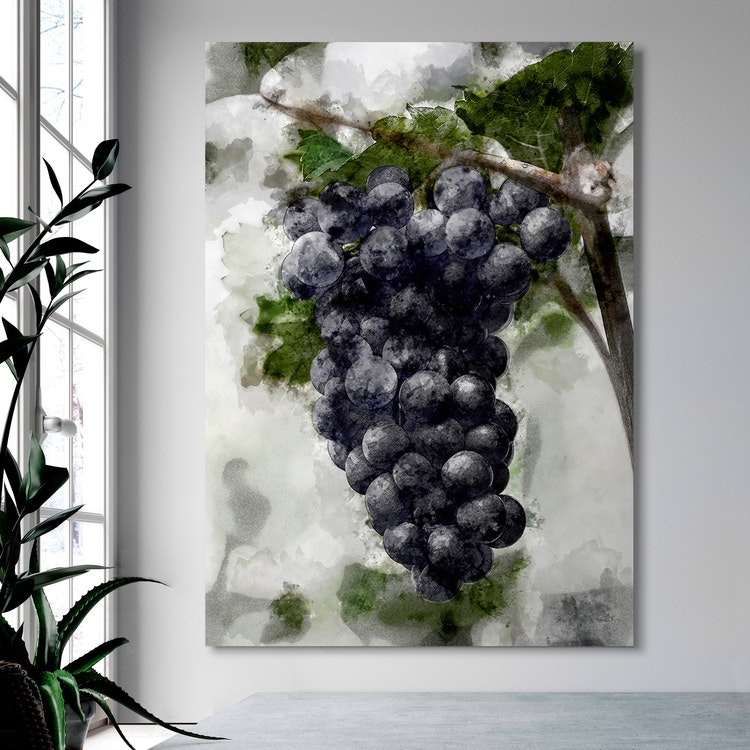 Grapes Canvas Print