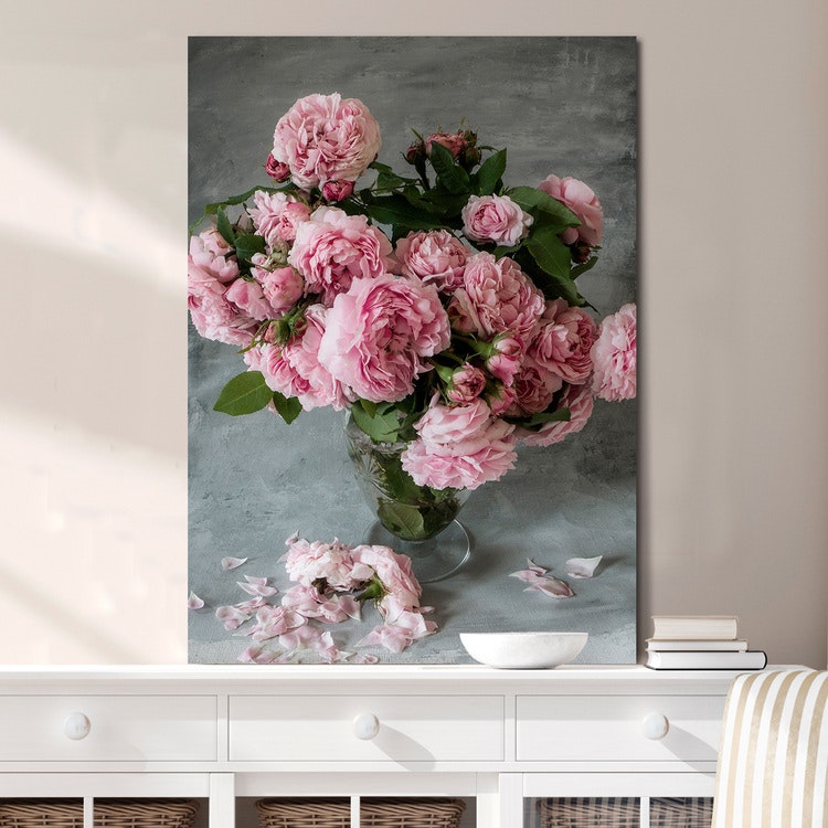 Rose Duchesse de Montebello’ Canvas Print