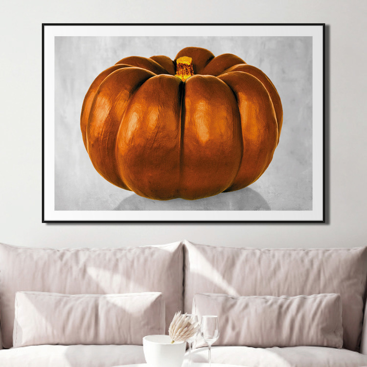 Gallery Wall Pumpkin Orange – Fine Art Print