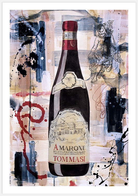 Wine Artwork 2 Art Print