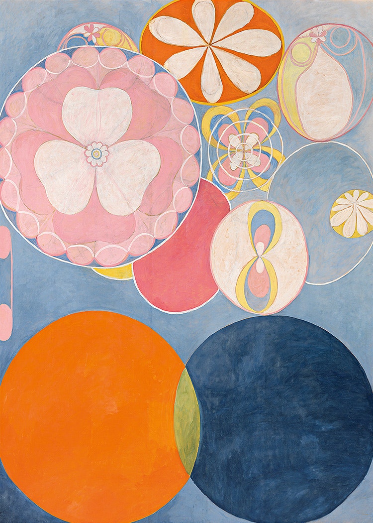 The Ten Largest No.2 by Hilma af Klint – Canvas Print