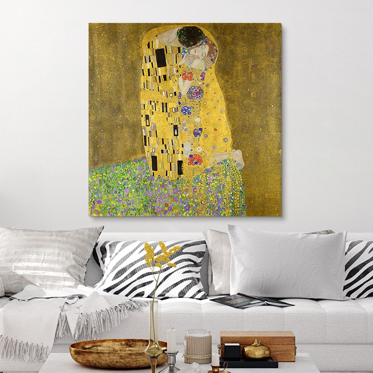 The Kiss by Gustav Klimt – Canvas Print