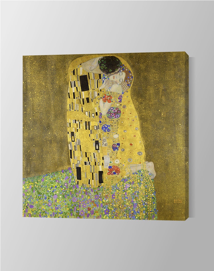 The Kiss by Gustav Klimt – Canvas Print