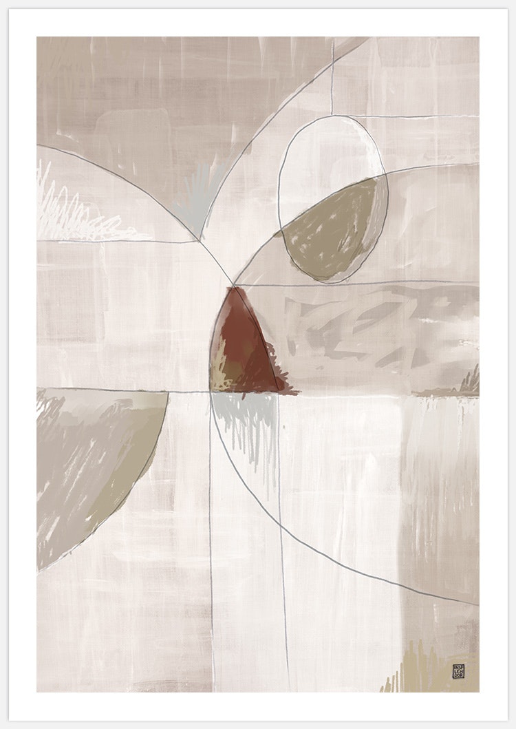 Abstract Shape 2 Art Print