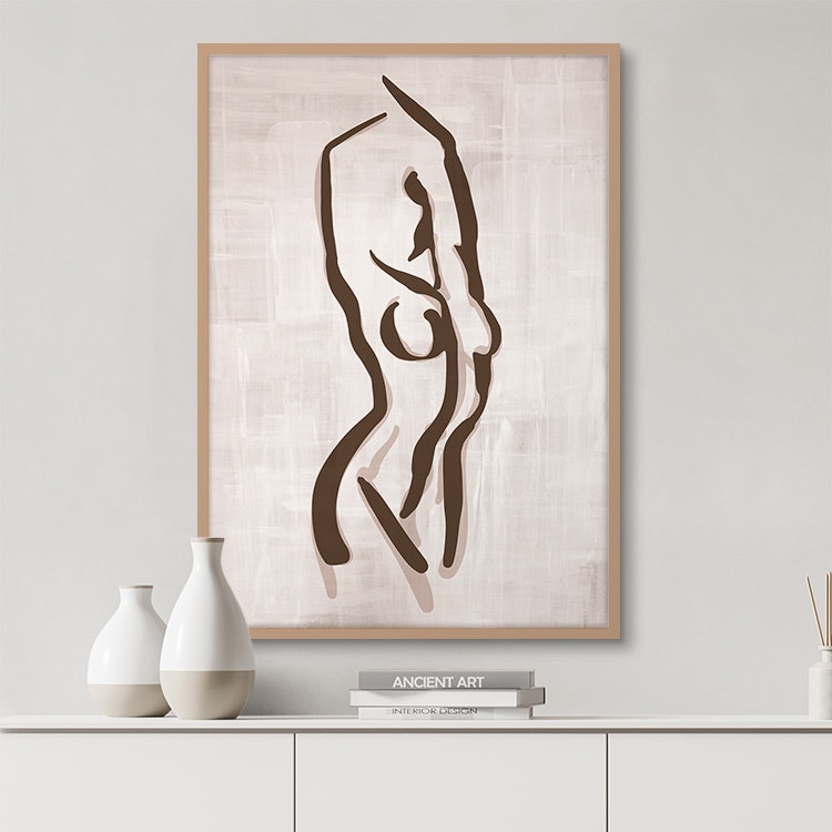 Gallery Wall Female shape Art Print