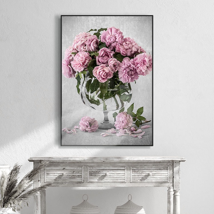 Gallery Wall Bowl of Roses inspiraiton – Fine Art Print