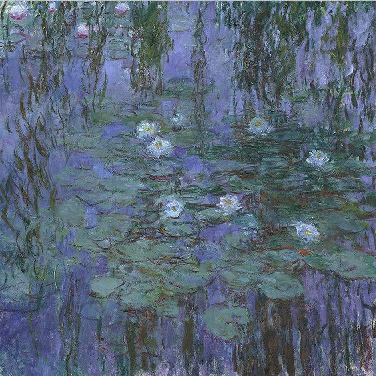 Blue Water Lilies – Canvas – Claude Monet