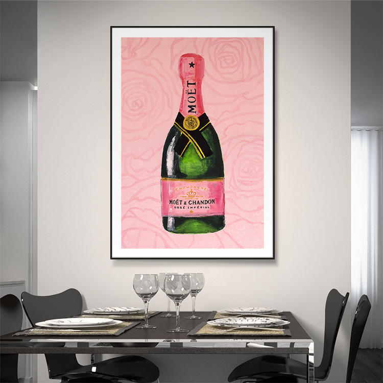 Pink Champagne inspiration – Fine Art Print