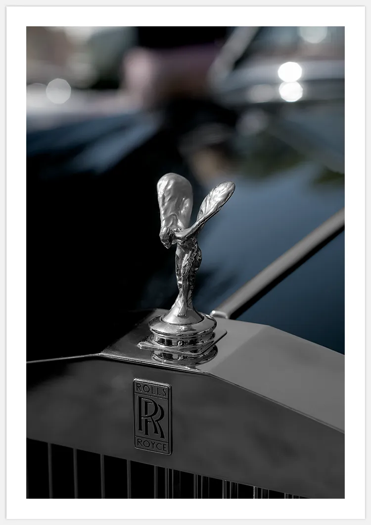 Rolls-Royce Ornament Art Print