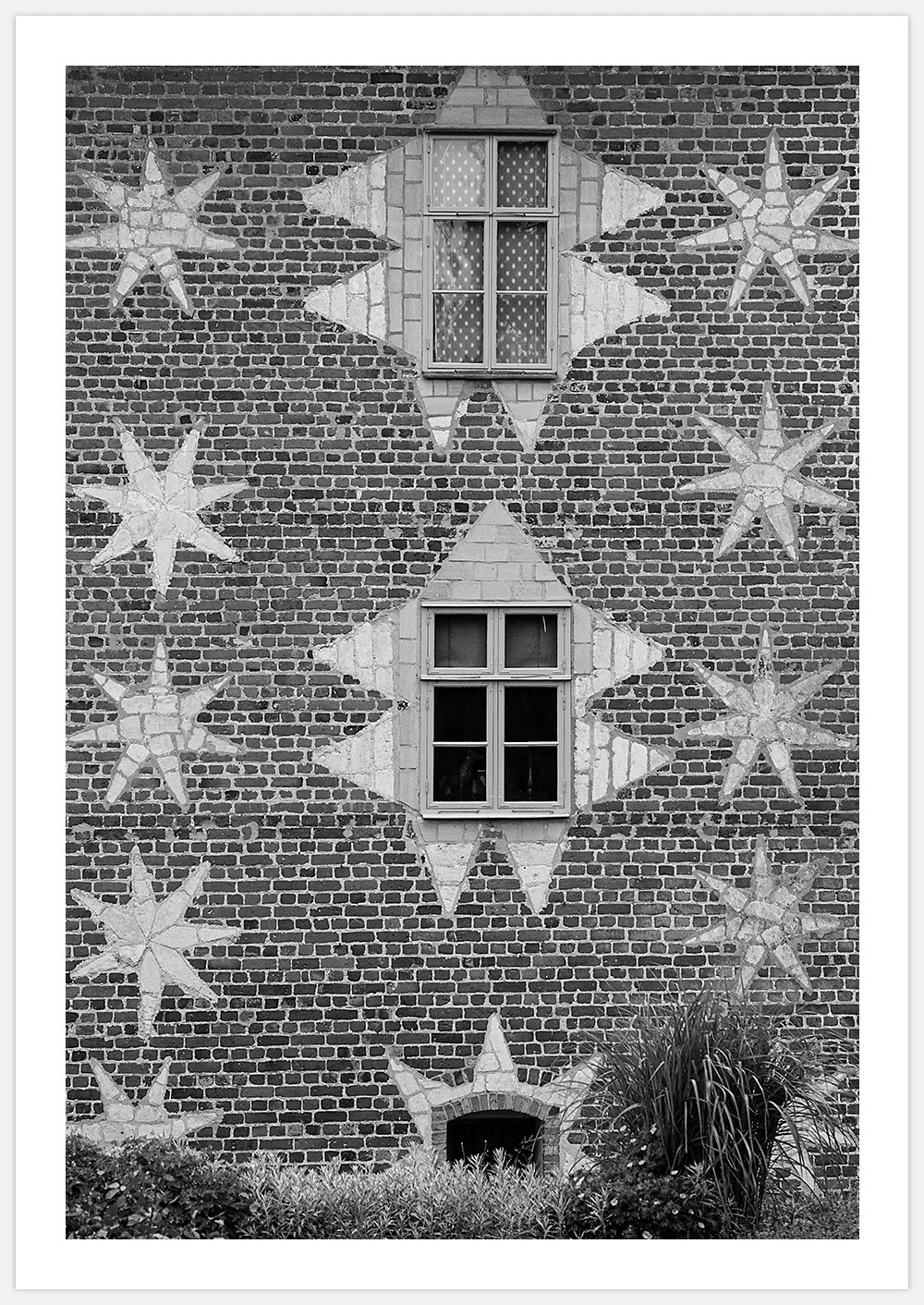 Star facade Art Print