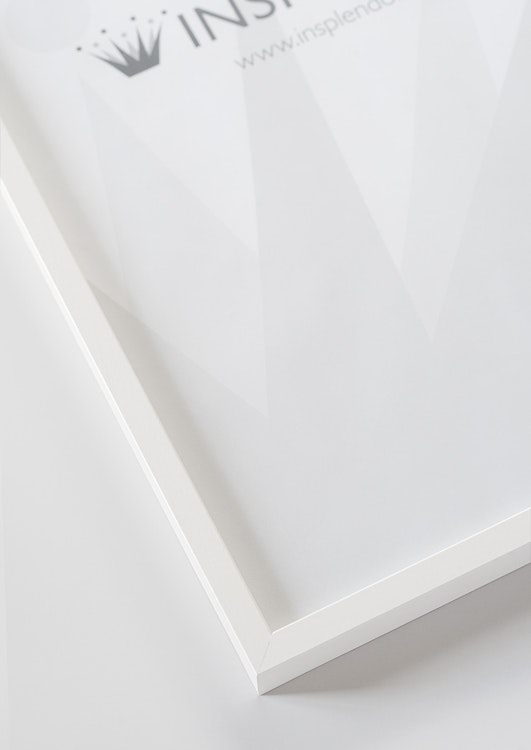 White wood frame – width 12 mm (0,47in)