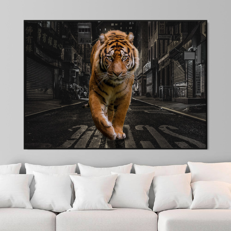 Gallery Wall City Tiger – Fine Art Print