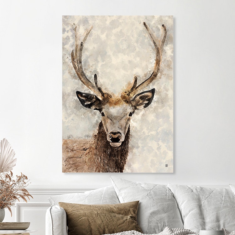 Deer Canvas Print