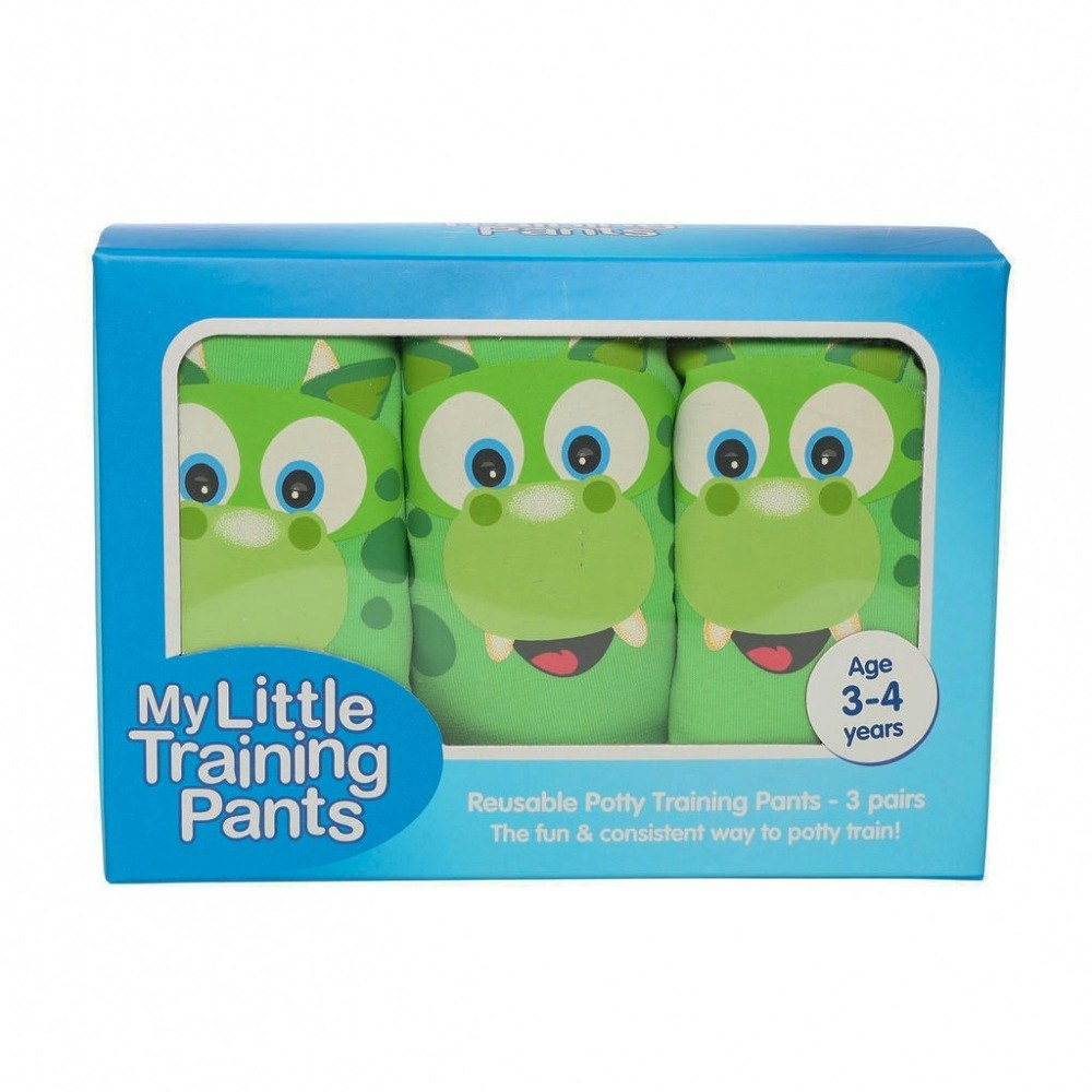 Potträna din bebis & använd potträningsbyxor Dinosaurie