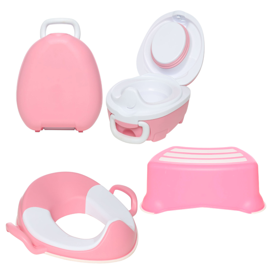 My Carry Potty potta, toasits & badrumspall Pastellrosa