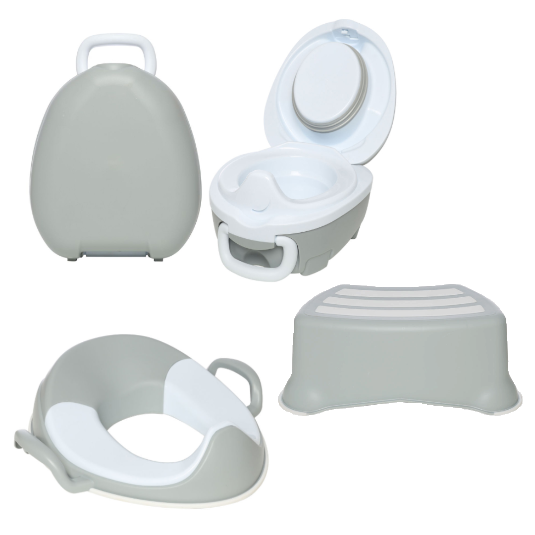 My Carry Potty potta, toasits & badrumspall Pastellgrå