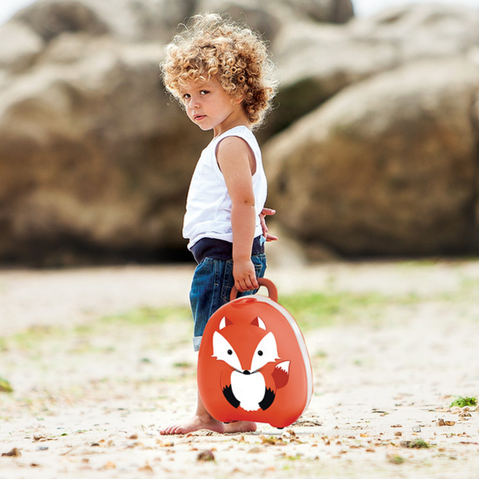 Sluta med blöja med My Carry Potty potta Räv