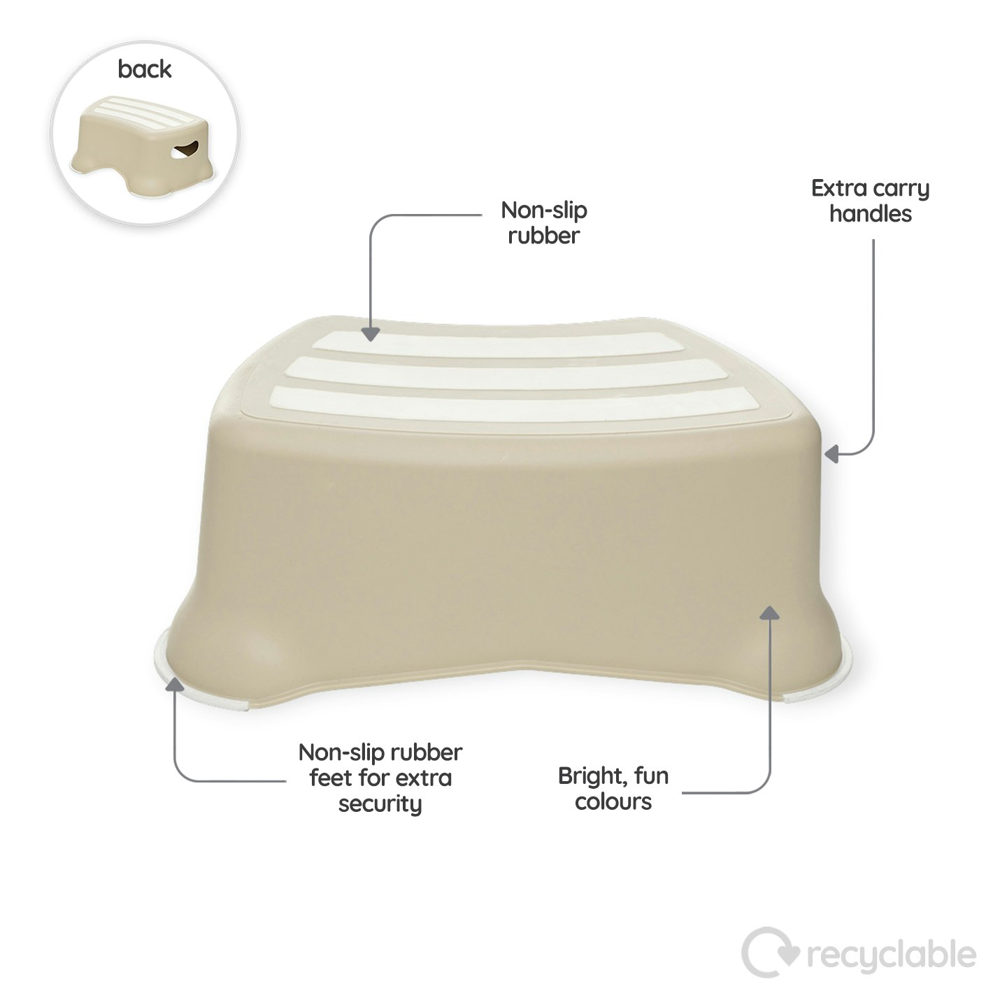 My Carry Potty Potträningskit Naturbeige