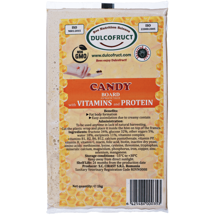 Candy Board Energetic Value with Vitamins and Protein – Pall