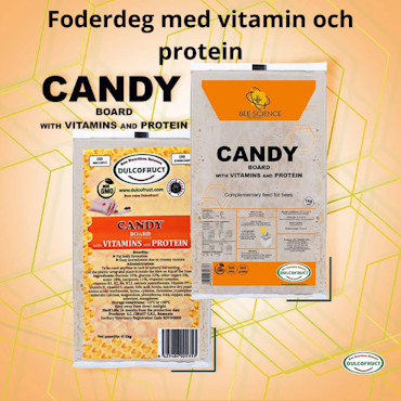 Foderdeg med vitaminer och protein 1kg – Påse