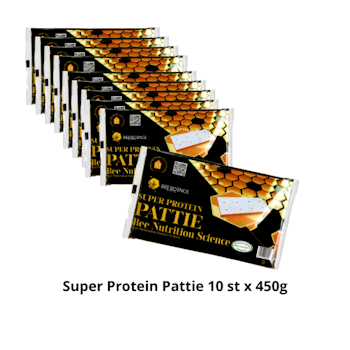 Super Protein Pattie Låda - 10 st x450g slut i lager