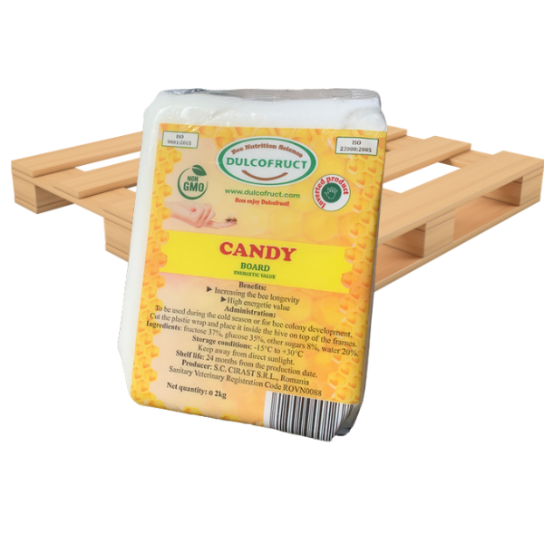 Foderdeg- Candy Board Energetic 2 kg pall