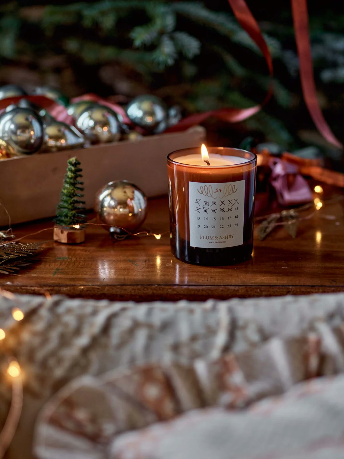 24 Days Advent Candle