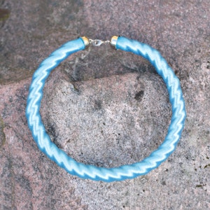 Blue silk Rope