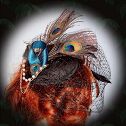 Lilian - Bird of Juno Mini Hat