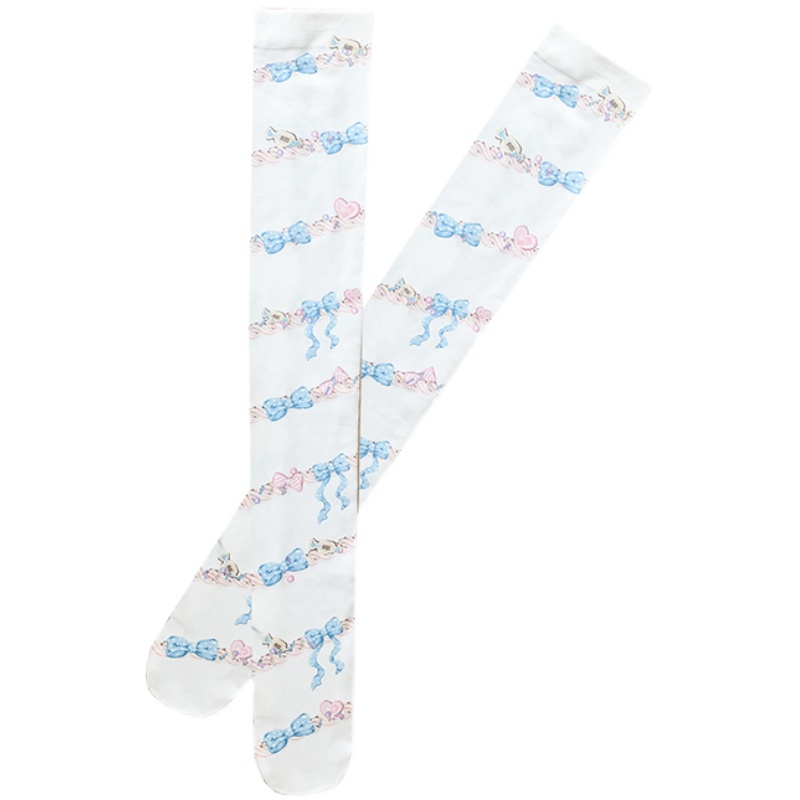 Roji Roji - Cream Cycle Socks/OTK