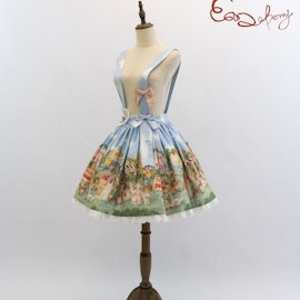 Lili Berry - Strawberry Forest Story Skirt